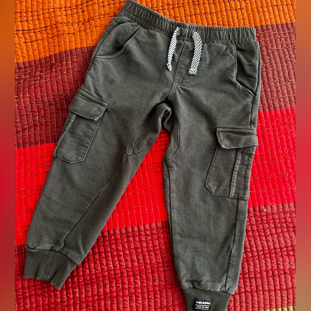 Volcom Charcoal Grey jogger Pants